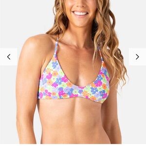 Bundle Roxy Fuchsia Bikini top and Bottom
